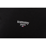 Tommy Jeans Koszulka DW0DW18397 BDS TJM Slim Essential Logo 1 SS EXT, czarna - obrazek 8