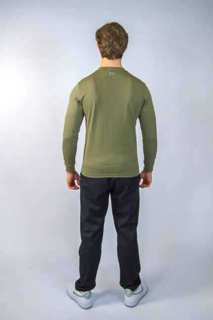 Lacoste Longsleeve TH8135-98 Classic Fit, zielony - obrazek 7