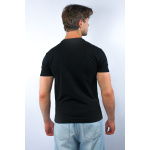 Lacoste Koszulka TH2038 Regular Fit, czarna - obrazek 7