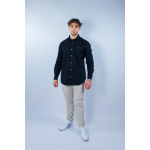 Tommy Jeans Koszula DM0DM04405 Slim Fit, granatowa - obrazek 7