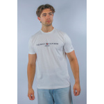 Tommy Hilfiger Koszulka MW0MW11797 Core Tommy Logo Tee, biała