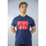Hugo Koszulka 50467952 Diragolino212 T-shirt, granatowa - obrazek 4