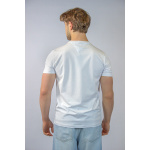 Tommy Hilfiger Koszulka MW0MW10800 Stretch Slim Fit Tee, biała - obrazek 4
