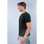 Lacoste Koszulka TH2038 Regular Fit, czarna - obrazek 4