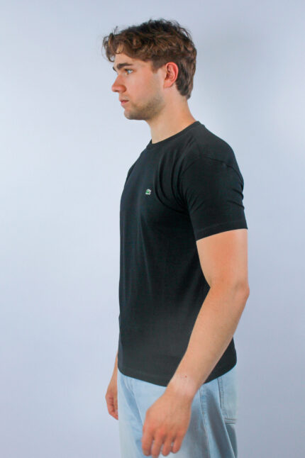 Lacoste Koszulka TH2038 Regular Fit, czarna - obrazek 4