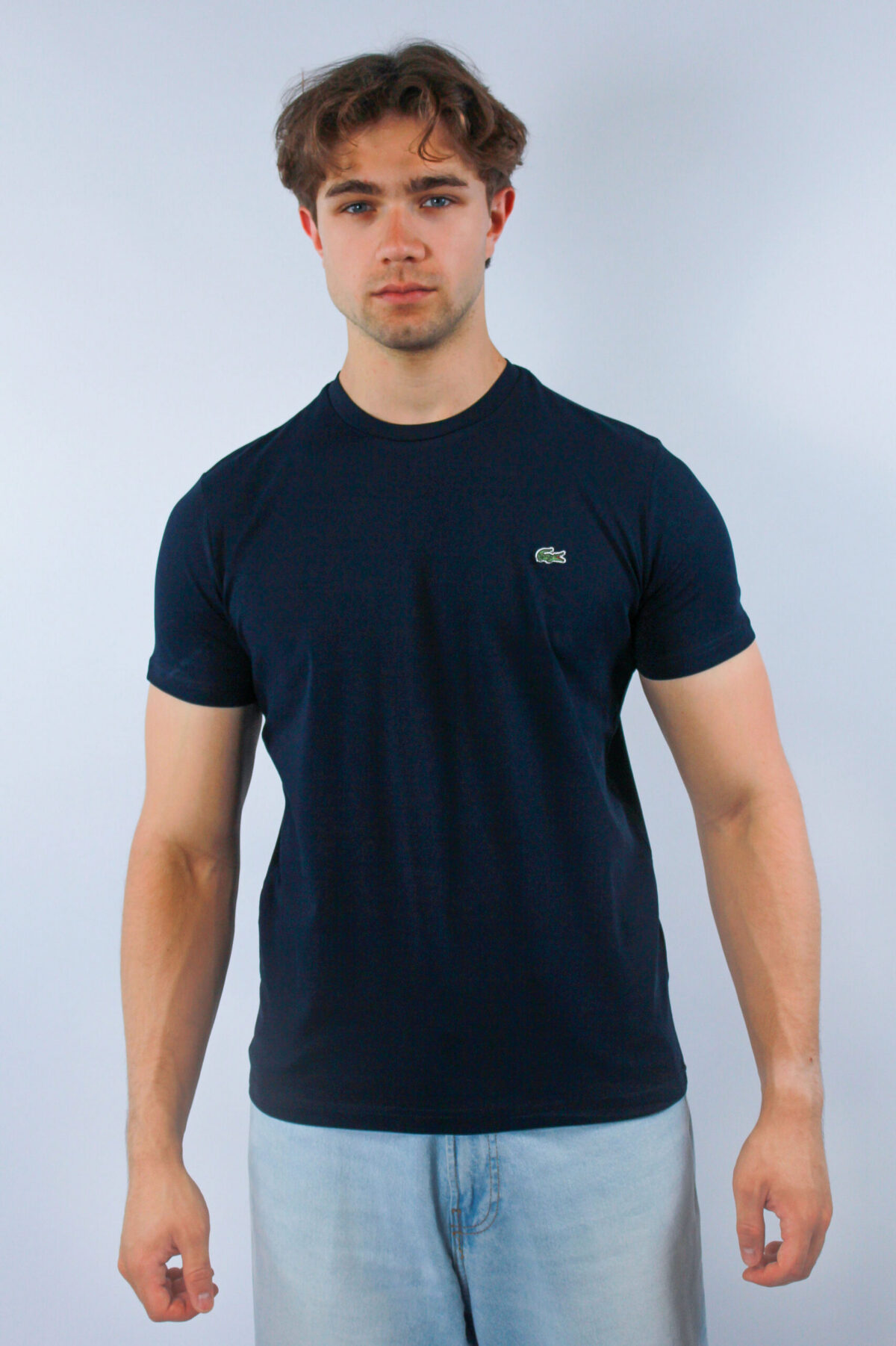 Koszulka Lacoste męska Regular Fit granatowa