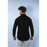 Tommy Jeans Koszula DM0DM04405 Slim Fit, czarna - obrazek 5