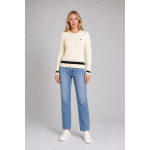 Lacoste Sweter AF4159 Women's Cable Knit Wool Sweater - obrazek 6