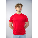 Polo Ralph Lauren Koszulka 710671438145 SSL-TSH T-shirt, czerwona