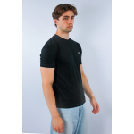 Lacoste Koszulka TH2038 Regular Fit, czarna - obrazek 3