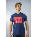 Hugo Koszulka 50467952 Diragolino212 T-shirt, granatowa