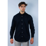Tommy Jeans Koszula DM0DM04405 Slim Fit, granatowa - obrazek 5