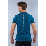 The North Face Koszulka NF0A8EE7BSI1 vertical logo ss tee, niebieska - obrazek 4