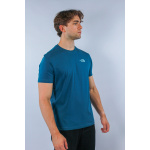 The North Face Koszulka NF0A8EE7BSI1 vertical logo ss tee, niebieska - obrazek 3
