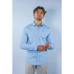 Tommy Jeans Koszula DM0DM04405 Slim Fit, niebieska - obrazek 3