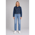Guess Kurtka jeansowa W2GXN2FRIEN Oversize Denim, niebieska - obrazek 6