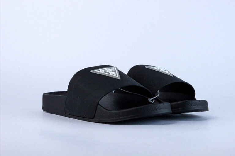 Klapki Guess damskie czarne