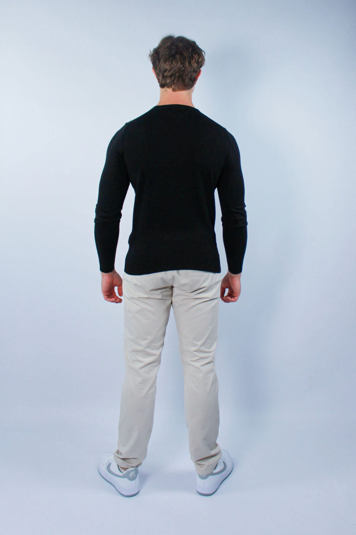 Sweter Tommy Hilfiger męski Core V-neck czarny — zdjęcie 7