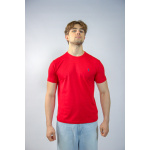Polo Ralph Lauren Koszulka 710671438145 SSL-TSH T-shirt, czerwona - obrazek 3