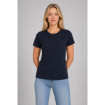 Tommy Hilfiger Koszulka WW0WW27735 New Crew Neck Tee, granatowa - obrazek 2