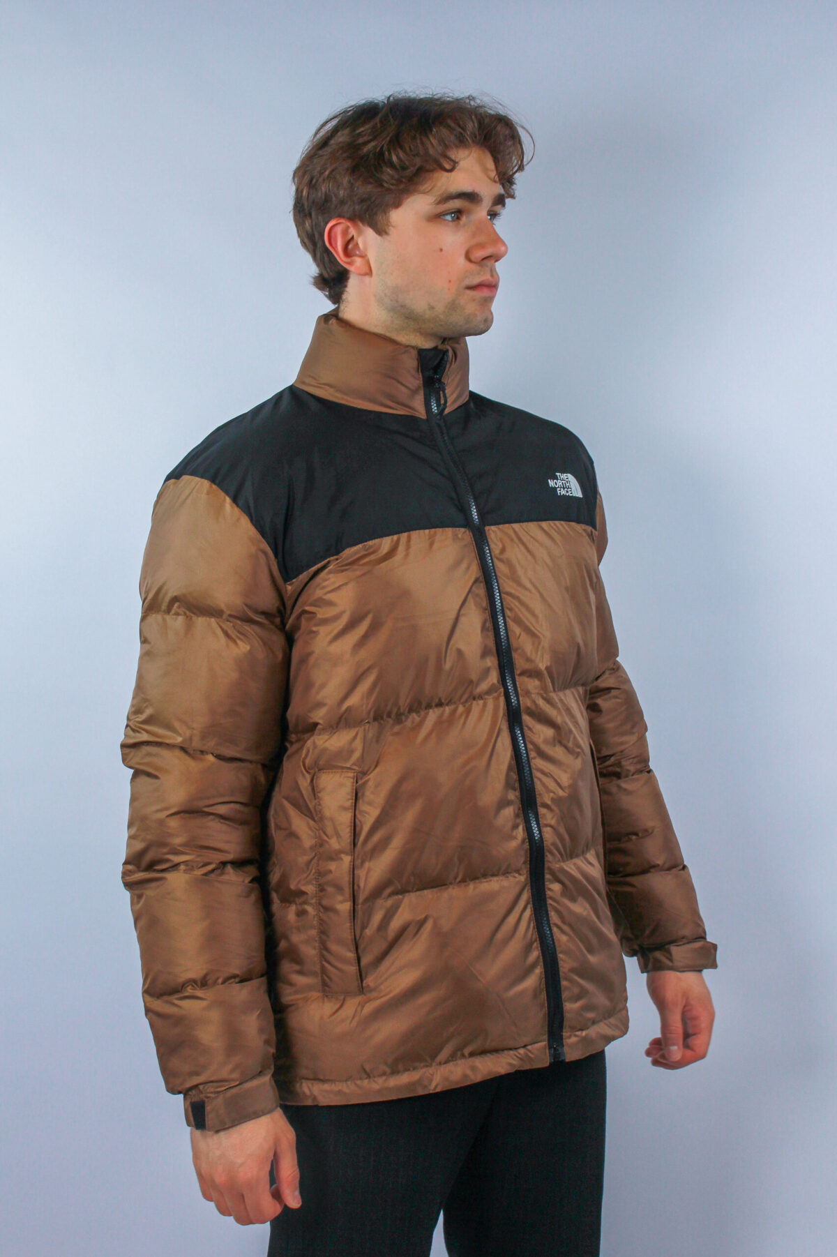 Kurtka The North Face męska brązowa — zdjęcie 5