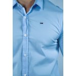 Tommy Jeans Koszula DM0DM04405 Slim Fit, niebieska - obrazek 9
