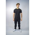 Tommy Hilfiger Koszulka MW0MW10800 Stretch Slim Fit Tee, czarna - obrazek 3