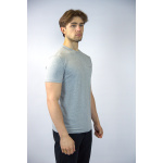Tommy Hilfiger Koszulka MW0MW10800 Stretch Slim Fit Tee, szara - obrazek 3