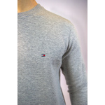 Tommy Hilfiger Bluza MW0MW32735 Flag Logo Sweatshirt, szara - obrazek 8
