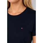 Tommy Hilfiger Koszulka WW0WW27735 New Crew Neck Tee, granatowa - obrazek 7
