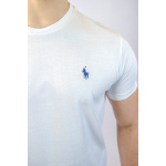 Polo Ralph Lauren Koszulka 710671438145 SSL-TSH T-shirt, biała - obrazek 7