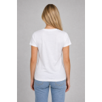Tommy Jeans Koszulka DW0DW18397 YBR TJM Slim Essential Logo 1 SS EXT, biała - obrazek 5