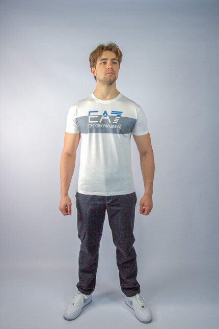 Emporio Armani EA7 Koszulka C6H6E T-shirt, biała - obrazek 7