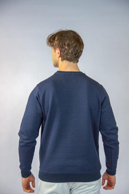Calvin Klein Jeans Bluza bez kaptura J30J320933 CHW, granatowa - obrazek 5