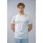 Tommy Hilfiger Koszulka MW0MW10800 Stretch Slim Fit Tee, biała - obrazek 3