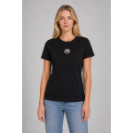 Pinko Koszulka 100355 A0KO Jersey Cottone ST Logo, czarna
