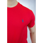 Polo Ralph Lauren Koszulka 710671438145 SSL-TSH T-shirt, czerwona - obrazek 7