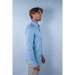 Tommy Jeans Koszula DM0DM04405 Slim Fit, niebieska - obrazek 4