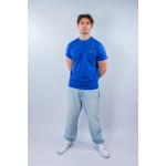 Lacoste Koszulka TH2038 Regular Fit, niebieska - obrazek 4