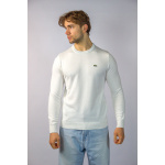 Lacoste Sweter AH1985-51 Mens Crew Neck Cotton Sweater - obrazek 2