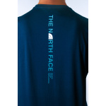 The North Face Koszulka NF0A8EE7BSI1 vertical logo ss tee, niebieska - obrazek 8