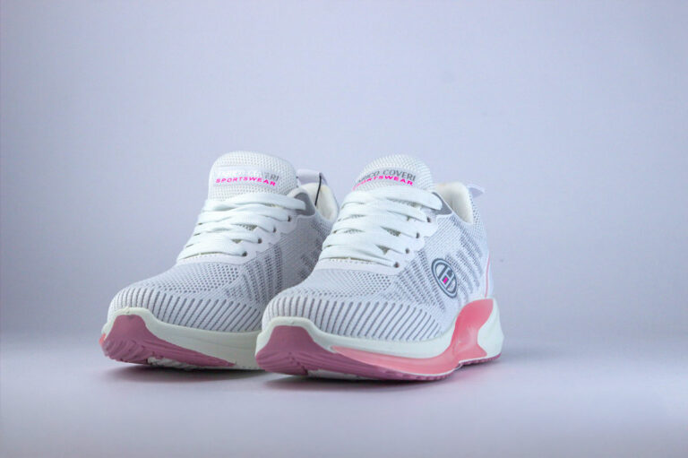 Buty Enrico Coveri Sportswear damskie biało-różowe
