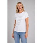 Guess Koszulka M3BI81K9RM1 Iridescent Signature Tee - obrazek 3