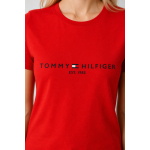 Tommy Hilfiger Koszulka WW0WW28681 XLG REGULAR HILFIGER C-NK TEE SS - obrazek 8